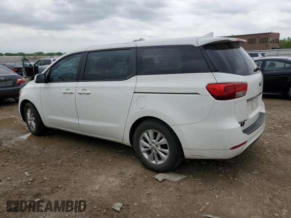 2016 Kia Sedona L with VIN KNDMA5C1XG6125515, listed as a Copart auction lot 54511585 with 155,279 mi miles and Clean Title. Bid and sale history available at carsss.com. Image 2.