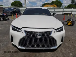 2024 Lexus IS 300 with VIN JTHCA1D27R5129489, listed as a Copart auction lot 60102655 with 6,570 mi miles and Salvage title. Bid and sale history available at DreamBid. Image 5.