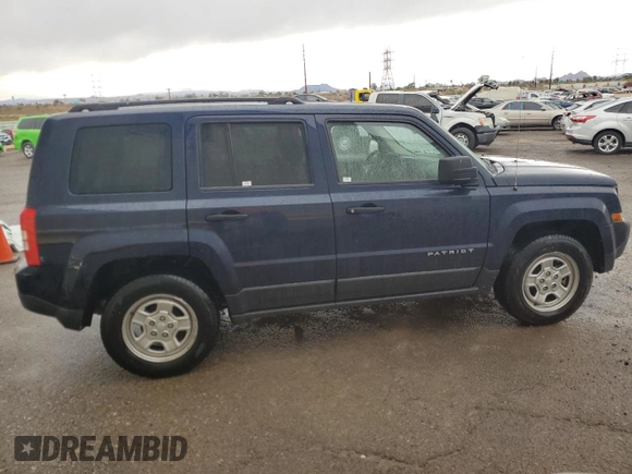 2016 Jeep Patriot Sport z VIN 1C4NJPBA9GD546882, wystawiony jako Copart lot #47746985 z przebiegiem 162 817 mil mil oraz Czysty tytuł • Clean title. Historia ofert i sprzedaży dostępna na DreamBid. Obrazek 3.