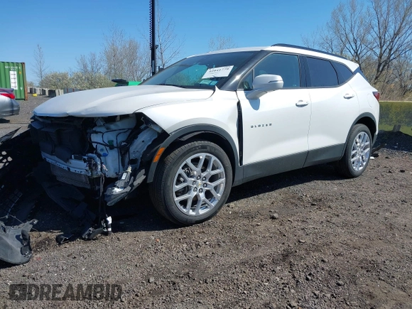 2023 Chevrolet Blazer LT with VIN 3GNKBJRS4PS155285, listed as a IAAI auction lot 42041779 with 31,043 mi miles and . Bid and sale history available at DreamBid. Image 18.