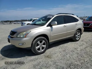 2004 Lexus RX 330 with VIN JTJGA31U240039089, listed as a Copart auction lot 53696515 with 176,258 mi miles and Salvage Title. Bid and sale history available at carsss.com. Image 1.