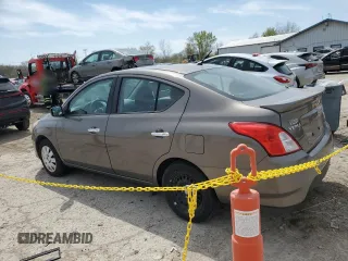2015 Nissan Versa SV with VIN 3N1CN7AP9FL842255, listed as a Copart auction lot 53394275 with 92,568 mi miles and Clean Title. Bid and sale history available at carsss.com. Image 2.