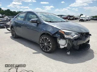 2016 Toyota Corolla L with VIN 5YFBURHE0GP526906, listed as a Copart auction lot 55537645 with 27,129 mi miles and Salvage Title. Bid and sale history available at DreamBid. Image 4.