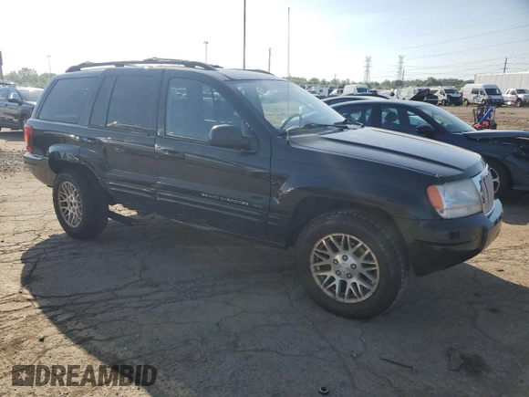 2004 Jeep Grand Cherokee Limited с VIN 1J8GW58N04C328283, выставлен на аукционе Copart как лот 62159095 с пробегом 147 593 миль миль и Списание • Salvage title. История ставок и продаж доступна на DreamBid. Изображение 4.