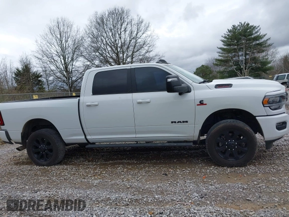 2023 Ram 2500 Big Horn with VIN 3C6UR5DL4PG529196, listed as a IAAI auction lot 41694247 with 89,600 mi miles and . Bid and sale history available at DreamBid. Image 13.