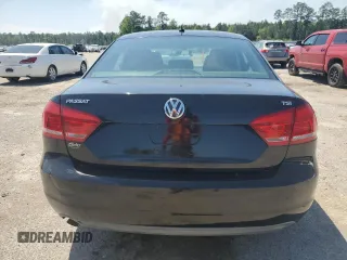 2014 Volkswagen Passat Wolfsburg Ed with VIN 1VWAS7A37EC024766, listed as a Copart auction lot 52601285 with 154,034 mi miles and Clean Title. Bid and sale history available at carsss.com. Image 6.