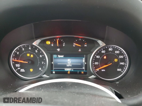 2018 GMC Terrain SLT with VIN 3GKALPEV6JL313796, listed as a Copart auction lot 44714555 with 103,557 mi miles and Salvage Title. Bid and sale history available at DreamBid. Image 9.