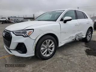 2023 Audi Q3 S line Premium z VIN WA1DECF35P1042412, wystawiony jako Copart lot #56013225 z przebiegiem 37 715 mil mil oraz Szkoda całkowita • Salvage title. Historia ofert i sprzedaży dostępna na DreamBid. Obrazek 1.