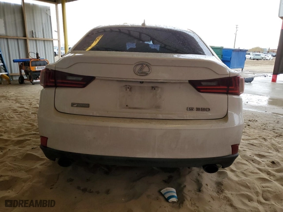 2015 Lexus IS 350 with VIN JTHBE1D26F5020159, listed as a Copart auction lot 48078635 with 243,383 mi miles and Salvage Title. Bid and sale history available at carsss.com. Image 6.