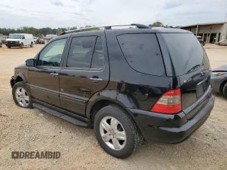 2005 Mercedes-Benz M-Class 3.7L with VIN 4JGAB57E05A518135, listed as a Copart auction lot 59632804 with 254,357 mi miles and Salvage Title. Bid and sale history available at carsss.com. Image 2.