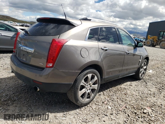 2012 Cadillac SRX Performance Collection with VIN 3GYFNEE34CS589833, listed as a Copart auction lot 56138324 with Not provided miles and Salvage title. Bid and sale history available at DreamBid. Image 3.