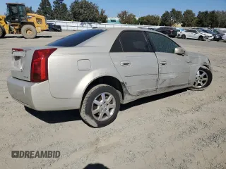 2007 Cadillac CTS with VIN 1G6DM57TX70173377, listed as a Copart auction lot 73593004 with 196,855 mi miles and Salvage Title. Bid and sale history available at carsss.com. Image 3.