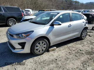 2023 Kia Rio LX with VIN 3KPA24AD6PE603396, listed as a Copart auction lot 47253685 with 5,978 mi miles and Salvage Title. Bid and sale history available at carsss.com. Image 1.