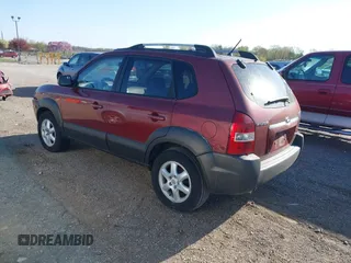 2005 Hyundai Tucson GLS with VIN KM8JN12D85U087248, listed as a IAAI auction lot 42034749 with 209,199 mi miles. Bid and sale history available at carsss.com. Image 3.