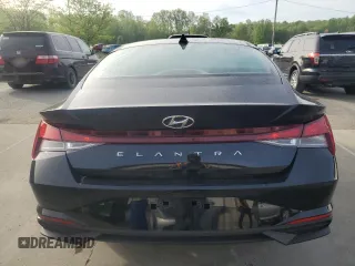 2023 Hyundai Elantra SEL with VIN KMHLS4AG5PU586509, listed as a Copart auction lot 54062625 with 15,961 mi miles and Salvage title. Bid and sale history available at DreamBid. Image 6.