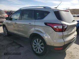 2017 Ford Escape Titanium with VIN 1FMCU9JD8HUE83650, listed as a Copart auction lot 48498245 with 103,920 mi miles and Salvage Title. Bid and sale history available at carsss.com. Image 2.