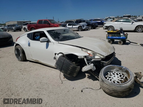 2017 Nissan 370Z Touring with VIN JN1AZ4EH1HM952075, listed as a Copart auction lot 73363504 with 0 mi miles and Salvage Title. Bid and sale history available at carsss.com. Image 4.