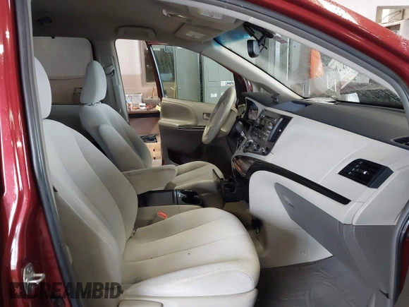 2012 Toyota Sienna LE AAS with VIN 5TDKK3DC5CS277303, listed as a IAAI auction lot 42162586 with 128,656 mi miles and . Bid and sale history available at DreamBid. Image 5.
