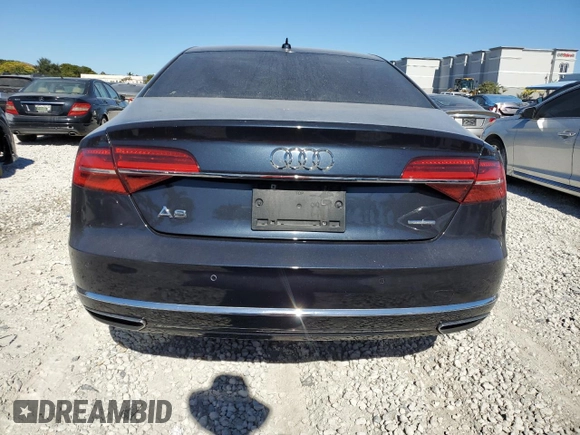 2015 Audi A8 с VIN WAUJGAFD5FN018180, выставлен на аукционе Copart как лот 87873925 с пробегом Не указан миль и Списание • Salvage title. История ставок и продаж доступна на DreamBid. Изображение 6.