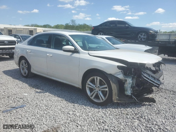 2015 Volkswagen Passat 2.0L TDI SE w/Sunroof with VIN 1VWBV7A32FC093846, listed as a Copart auction lot 52032715 with 124,434 mi miles and Salvage Title. Bid and sale history available at carsss.com. Image 4.