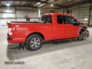 2018 Ford F-150 XL with VIN 1FTEX1EP6JKD14643, listed as a Copart auction lot 51656545 with 91,149 mi miles and Salvage Title. Bid and sale history available at carsss.com. Image 3.