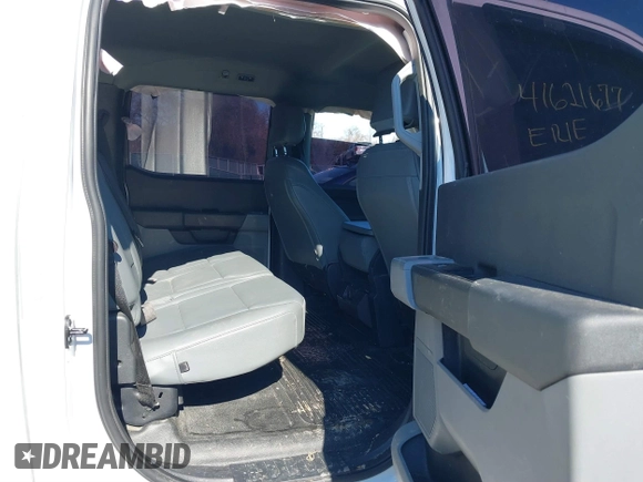 2023 Ford Super Duty F-250 SRW XL with VIN 1FT7W2BA4PEC97513, listed as a IAAI auction lot 41621677 with Not Provided miles. Bid and sale history available at carsss.com. Image 8.