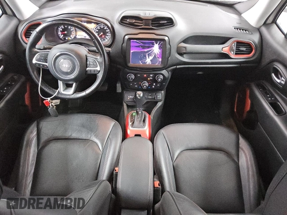 2021 Jeep Renegade Trailhawk with VIN ZACNJDC14MPN30502, listed as a Copart auction lot 54617315 with 23,889 mi miles and Clean title. Bid and sale history available at DreamBid. Image 8.