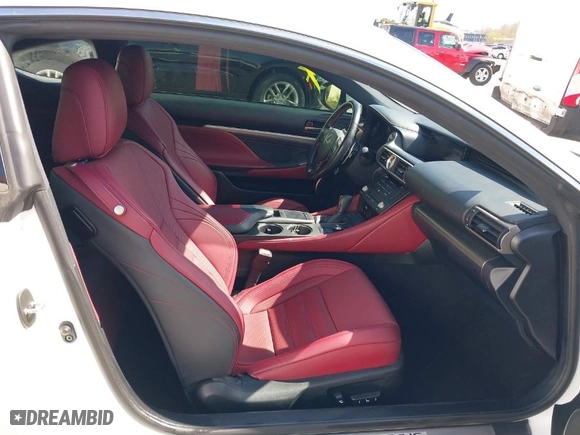 2018 Lexus RC with VIN JTHHZ5BC6J5018471, listed as a IAAI auction lot 41890316 with 49,918 mi miles. Bid and sale history available at carsss.com. Image 5.
