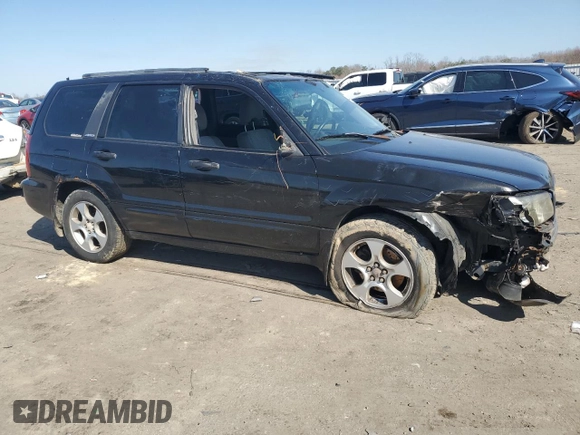 2003 Subaru Forester XS with VIN JF1SG65643H729229, listed as a Copart auction lot 48971085 with 0 mi miles and Salvage Title. Bid and sale history available at carsss.com. Image 4.