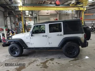 2018 Jeep Wrangler Unlimited Sport with VIN 1C4BJWDG8JL859885, listed as a IAAI auction lot 41205279 with 47,941 mi miles and . Bid and sale history available at DreamBid. Image 15.