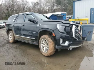 2022 GMC Yukon SLT with VIN 1GKS2BKD4NR350432, listed as a Copart auction lot 45014785 with 0 mi miles and Non Repairable. Bid and sale history available at carsss.com. Image 4.