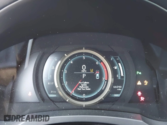 2019 Lexus IS 300 with VIN JTHBA1D28K5094155, listed as a IAAI auction lot 42299124 with 66,090 mi miles and . Bid and sale history available at DreamBid. Image 7.