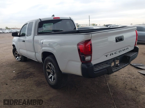 2022 Toyota Tacoma SR with VIN 3TYRX5GNXNT056019, listed as a IAAI auction lot 42026358 with 40,750 mi miles and . Bid and sale history available at DreamBid. Image 3.