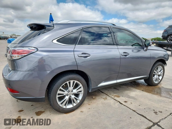2013 Lexus RX 350 with VIN 2T2ZK1BA0DC118716, listed as a Copart auction lot 61987965 with 185,414 mi miles and Salvage title. Bid and sale history available at DreamBid. Image 3.