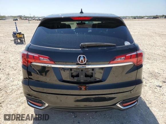 2017 Acura RDX w/Advance Pkg with VIN 5J8TB3H76HL003085, listed as a Copart auction lot 50274775 with 62,450 mi miles and Salvage Title. Bid and sale history available at carsss.com. Image 6.