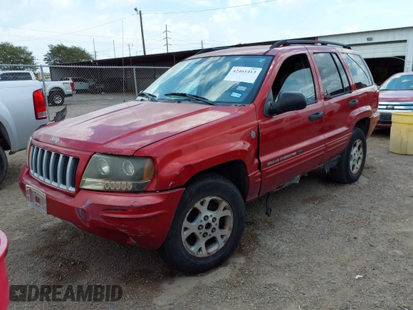 2004 Jeep Grand Cherokee Laredo z VIN 1J4GW48S04C389585, wystawiony jako IAAI lot #42461413 z przebiegiem 228 672 mil mil oraz . Historia ofert i sprzedaży dostępna na DreamBid. Obrazek 2.