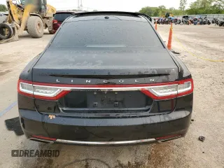 2017 Lincoln Continental with VIN 1LN6L9TP7H5611796, listed as a Copart auction lot 58538815 with 115,530 mi miles and Salvage title. Bid and sale history available at DreamBid. Image 6.