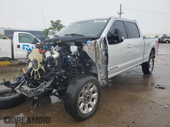 2017 Ford F-250 Lariat with VIN 1FT7W2BT9HEB34178, listed as a Copart auction lot 56340805 with Not provided miles and Salvage title. Bid and sale history available at DreamBid. Image 1.