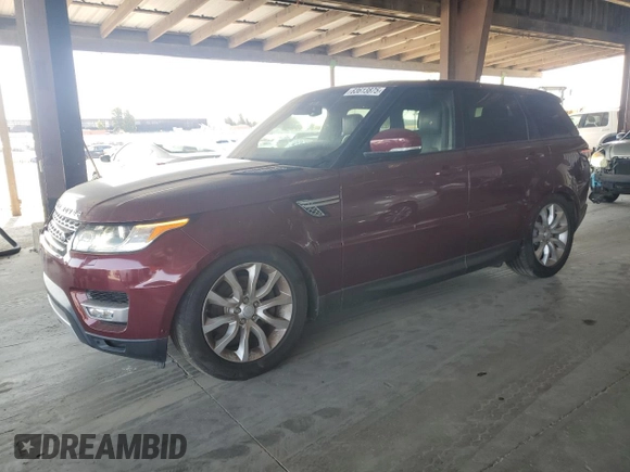 2016 Land Rover Range Rover Sport HSE with VIN SALWR2KF4GA642988, listed as a Copart auction lot 63613875 with 112,813 mi miles and Clean title. Bid and sale history available at DreamBid. Image 1.