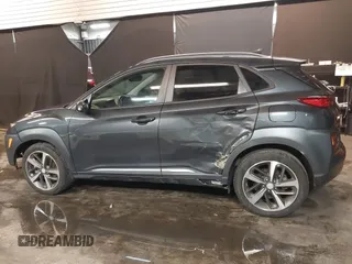 2019 Hyundai Kona Ultimate with VIN KM8K5CA57KU325421, listed as a IAAI auction lot 41369897 with 30,733 mi miles. Bid and sale history available at carsss.com. Image 6.