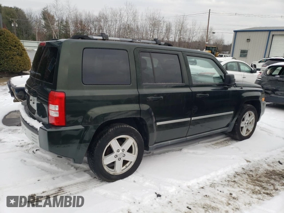 2010 Jeep Patriot Limited with VIN 1J4NF4GB6AD642911, listed as a Copart auction lot 88147525 with 136,186 mi miles and Clean Title. Bid and sale history available at carsss.com. Image 3.