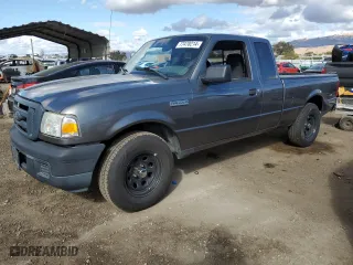 2006 Ford Ranger STX with VIN 1FTYR44EX6PA29348, listed as a Copart auction lot 77470214 with 157,596 mi miles and Salvage Title. Bid and sale history available at carsss.com. Image 1.