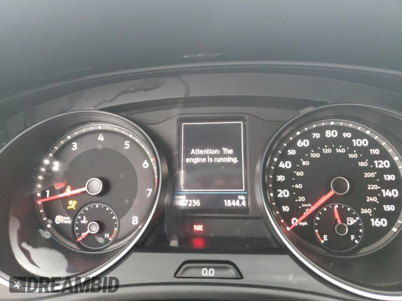 2020 Volkswagen Atlas S with VIN 1V2AC2CA4LC201204, listed as a Copart auction lot 43347835 with 67,236 mi miles and Salvage title. Bid and sale history available at DreamBid. Image 9.