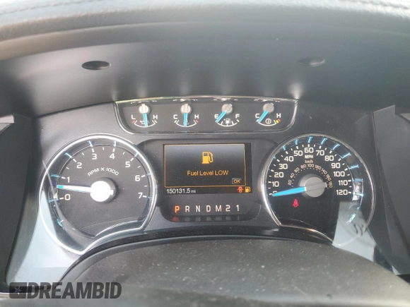 2013 Ford F-150 XL with VIN 1FTFW1ET1DFC92312, listed as a Copart auction lot 62712045 with 150,131 mi miles and Salvage title. Bid and sale history available at DreamBid. Image 9.