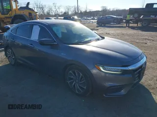 2022 Honda Insight Touring with VIN 19XZE4F99NE008697, listed as a IAAI auction lot 41381095 with 59,310 mi miles and . Bid and sale history available at carsss.com. Image 1.