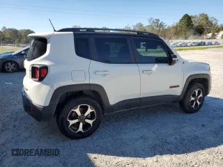 2022 Jeep Renegade Trailhawk with VIN ZACNJDC15NPN81377, listed as a Copart auction lot 76677514 with 55,656 mi miles and Clean Title. Bid and sale history available at DreamBid. Image 3.