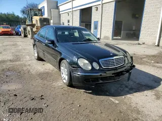 2003 Mercedes-Benz E-Class 5.0L with VIN WDBUF70J83A153241, listed as a Copart auction lot 43629475 with 0 mi miles and Salvage Title. Bid and sale history available at carsss.com. Image 10.