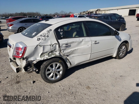 2010 Nissan Sentra SL with VIN 3N1AB6AP8AL640171, listed as a Copart auction lot 48793965 with 190,195 mi miles and Salvage title. Bid and sale history available at DreamBid. Image 3.