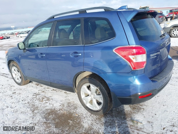 2016 Subaru Forester 2.5i Limited with VIN JF2SJAHC2GH517887, listed as a IAAI auction lot 41815370 with 65,400 mi miles. Bid and sale history available at carsss.com. Image 3.