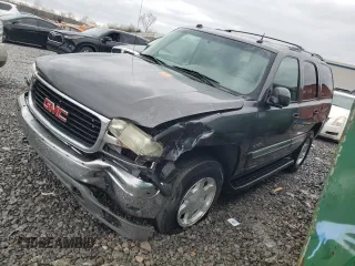 2005 GMC Yukon SLT with VIN 1GKEC13T35J119126, listed as a Copart auction lot 47849455 with 301,785 mi miles and Salvage Title. Bid and sale history available at carsss.com. Image 1.
